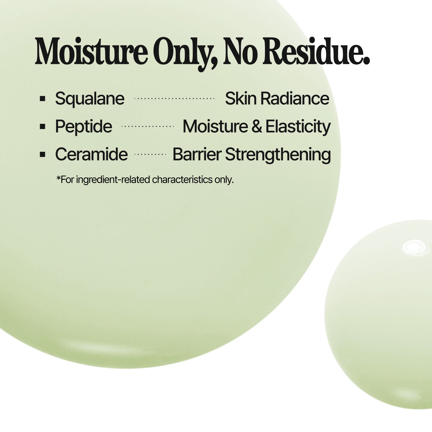 MELT IN BODY TONER PISTACHIO - Knock, US