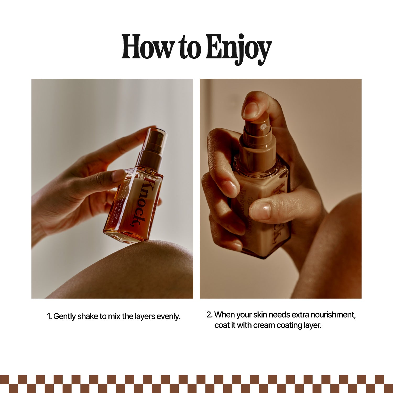 SHAKING SERUM MIST DEEP CREAM - Knock, US