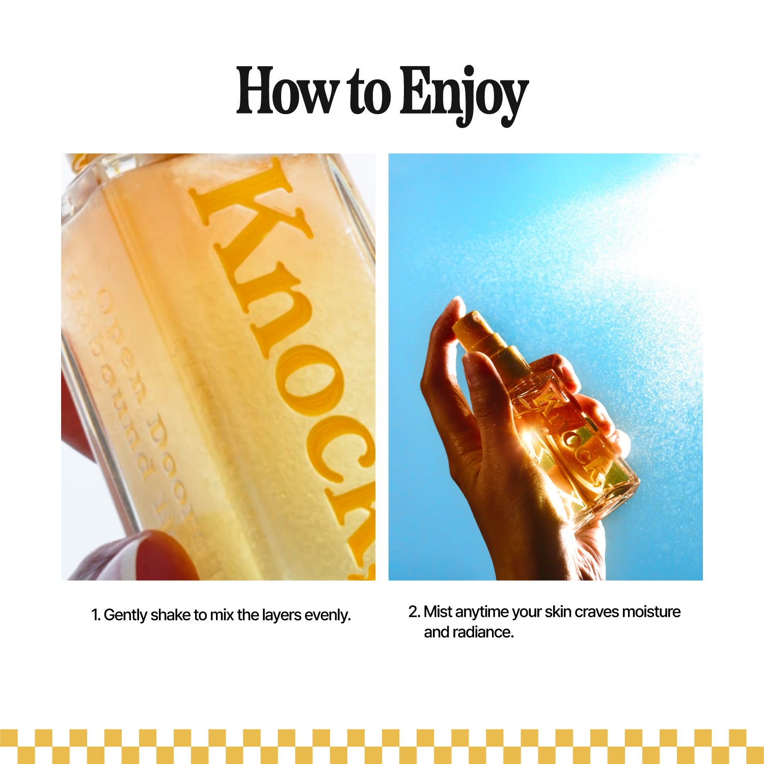 SHAKING SERUM MIST SUNNY GLOW - Knock, US